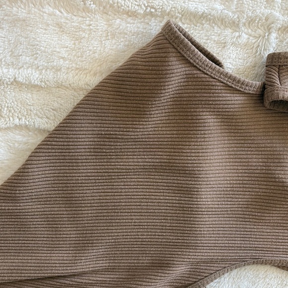 H&M Brown Ribbed Tank Top women’s size medium - Picture 5 of 5